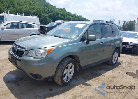 2016 Subaru Forester 2.5I Premium from USA, damaged, VIN JF2SJAFCXGH433061
